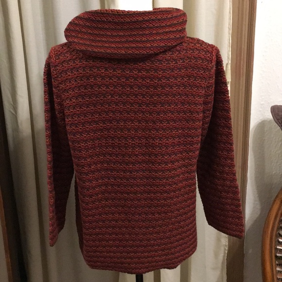 J. MARCO GALLERIES COWL NECK LONG SLEEVE SWEATER - Picture 2 of 8